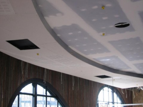 Plasterboard Curved Bulkheads and Ceilings - The Merrywell