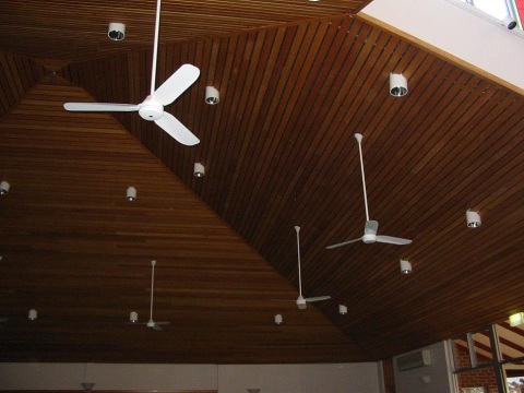 FEATURE TIMBER SLAT CEILING