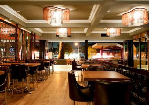 The Lounge Bar - Feature Drop Bulkhead Ceilings with Cornice
