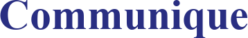Communique